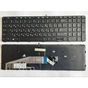 Клавіатура ноутбука HP ProBook 450/455/470 G3, 650 G2 чорна з чорною рамкою, ТП та підсвіткою (A46074) - зменшене зображення 1