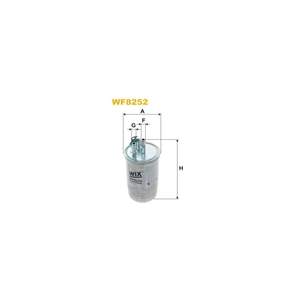 Фільтр паливний Wixfiltron WF8252 зображення 1