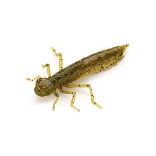 Силікон рибальський FishUP Dragonfly 1.7" 074 - Green Pumpkin Seed (8шт/уп) (1864.04.97) зображення 1