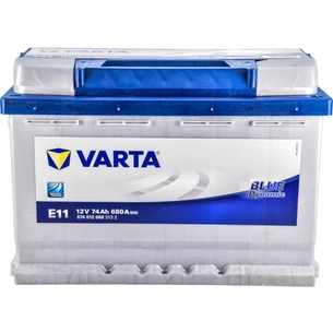 Акумулятор автомобільний Varta Blue Dynamic 74Аh (574012068) зображення 1