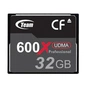 Карта пам'яті Team Compact Flash 32GB 600x (TCF32G60001) - зменшене зображення 1