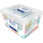 Ватні палички Novita Delicate Deco-box у квадратній коробці 300 шт. (4823071643909) - зменшене зображення 2