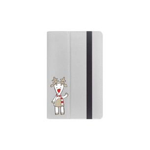 Чохол до планшета Drobak 10"-10.1" олень з шарфиком (White) (446806) зображення 1