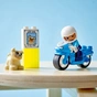 Конструктор LEGO DUPLO Town Поліцейський мотоцикл 5 деталей (10967) - зменшене зображення 5
