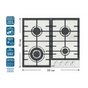 Варочна поверхня PRIME Technics PGH 50023 FIXC - зменшене зображення 3