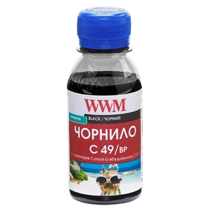 Чорнило WWM Canon GI-490 100г Black pigm. (C49/BP-2) зображення 1