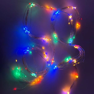 Гірлянда Novogod`ko Кінський хвіст, мідн. дроти 345 LED, Color, 2,3м (974225) зображення 1