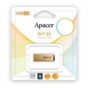 USB флеш накопичувач Apacer 8GB AH133 Champagne Gold RP USB 2.0 (AP8GAH133C-1) - зменшене зображення 6