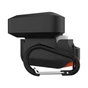 Чохол для навушників UAG для Airpods Pro Silicone Black/Orange (10225K114097) - зменшене зображення 4