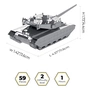 Конструктор Metal Time колекційна модель Oplot T-84 (MT058) - зменшене зображення 2