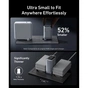 Зарядний пристрій Anker GaNPrime 100W 2xUSB-C PD + 1xUSB-A Foldable Silver (A2688341) - зменшене зображення 2