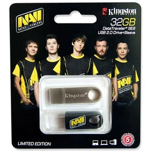 USB флеш накопичувач Kingston 32Gb DataTraveler SE9 Na'Vi edition (DTSE9H/32GB-NV / KC-U4632-4B) зображення 1