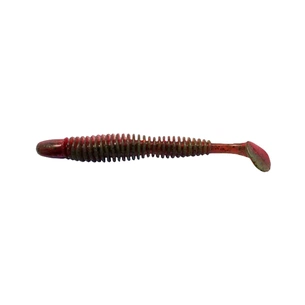 Силікон рибальський Reins Bubbling Shad 4" B20 Tomato Craw (6 шт/уп.) (1552.02.12) зображення 1