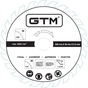 Диск пильний GTM 255*30*2,2/1,7мм z=48 сталь, алюміній, деревина, пластик (11435) - зменшене зображення 1