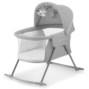 Ліжечко Kinderkraft гойдалка Lovi Grey 3 в 1 (5902533913503) зображення 1