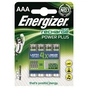Аккумуляторы Energizer Recharge Power Plus AAA/HR03 LSD Ni-MH 700 mAh BL 4шт - уменьшенное изображение 1