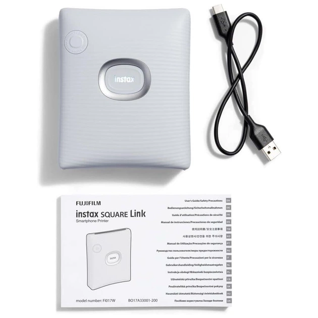 Сублімаційний принтер Fujifilm INSTAX SQ Link White (16785470) - picture 5