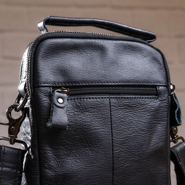 Сумка Vintage Чорна (14816) - зображення 11