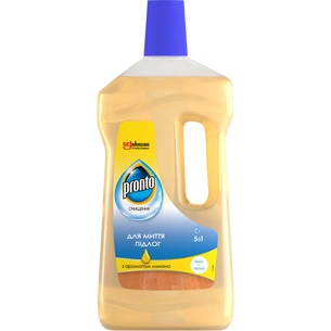 Засіб для миття підлоги Pronto 5 в 1 з ароматом лимона 750 мл (4823002002720) зображення 1