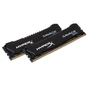Модуль пам'яті для комп'ютера DDR4 8GB (2x4GB) 3000 MHz Savage Blak Kingston (HX430C15SB2K2/8) - зменшене зображення 2
