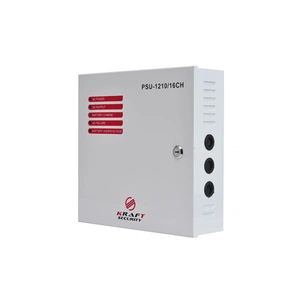 Блок питания для систем видеонаблюдения Kraft Energy PSU-1210/16CH изображение 1