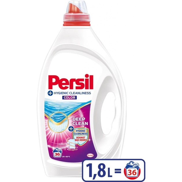 Гель для прання Persil Color Нейтралізація запаху 1.8 л (9000101384086) - изображение 1
