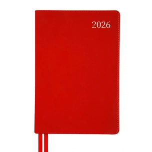 Тижневик Leo planner А5 датований 2026 "Aldento", інтегральний, червоний, 368 сторінок (252671) зображення 1