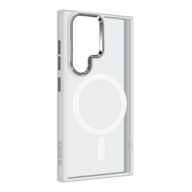 Чехол для мобильного телефона Armorstandart Unit MagSafe Samsung S25 Ultra Matte Clear Silver (ARM82266) - изображение 1