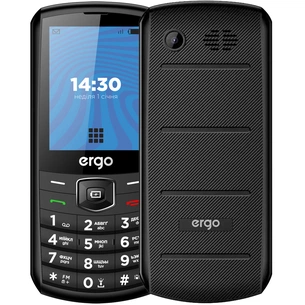 Мобільний телефон Ergo E285 Black зображення 1