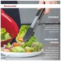 Щипці кухонні KitchenAid Universal, 30,9 см, чорний (KQG205OHOBE) - зменшене зображення 9