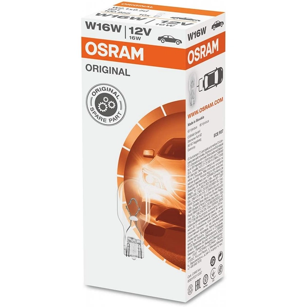 Автолампа Osram 16W (OS 921) - изображение 1