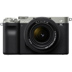 Цифровий фотоапарат Sony Alpha 7C Kit 28-60mm silver (ILCE7CLS.CEC) зображення 1