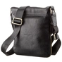 Сумка Shvigel Чоловіча шкіряна Чорна (19113) - зменшене зображення 2