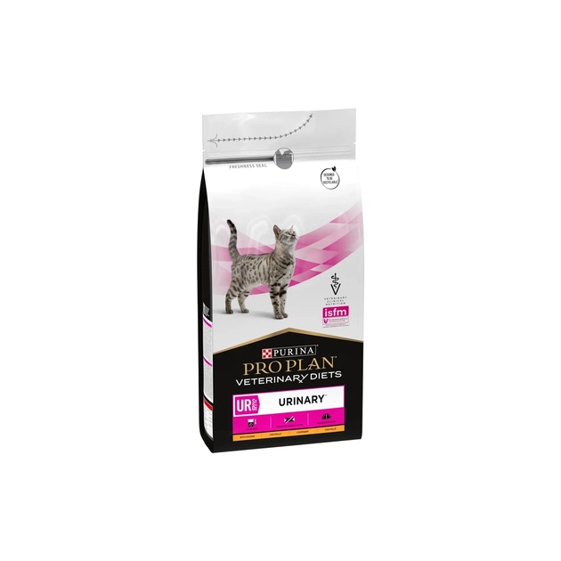 Сухий корм для кішок Purina Pro Plan Veterinary Diets UR Urinary при сечокам'яній хворобі 1.5 кг (7613035160552) - picture 2