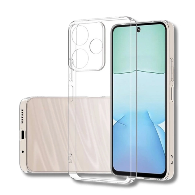 Чохол до мобільного телефона BeCover Silicone Xiaomi Redmi 13x Transparent (714686) - зображення 1