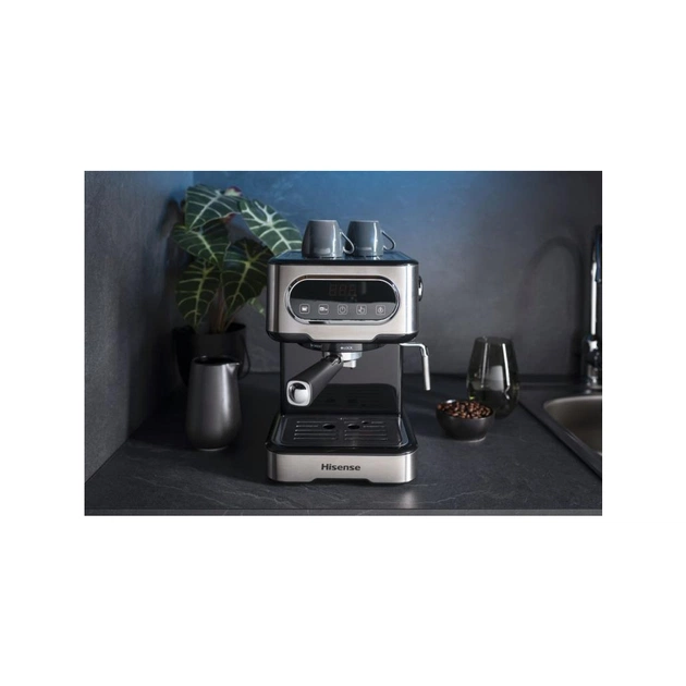 Ріжкова кавоварка еспресо Hisense HESCM15DBK - picture 10