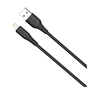 Дата кабель USB 2.0 AM to Lightning 1.0m 3A textured PVC black ColorWay (CW-CBUL094-BK) - уменьшенное изображение 2