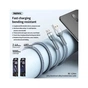 Дата кабель USB 2.0 AM to Micro 5P 2.4A aluminum alloy braided black Remax (6972174153568) - зменшене зображення 3