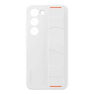 Чохол до мобільного телефона Samsung Galaxy S23 Plus Silicone Grip Case White (EF-GS916TWEGRU) зображення 1