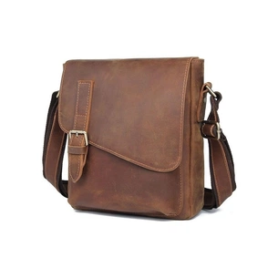 Сумка Vintage Шкіряна чоловіча Коричнева (20206) зображення 1