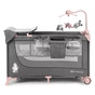 Ліжечко Kinderkraft манеж з пеленатором Joy Pink (5902533911264) - зменшене зображення 2