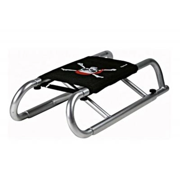 Санки Alpen Gaudi Alpen Alu Foldable Sled Skull черные (4020716499529) - изображение 1