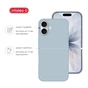 Чохол до мобільного телефона Intaleo SoftShell Apple iPhone 16 Light Blue (1283126609169) - зменшене зображення 3