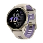 Смарт-годинник Garmin Forerunner 970 French Gray Soft Gold Titanium with French Gray/Translucent Indigo Silicone with Soft Gold Buckle (010-02969-62) - зменшене зображення 4