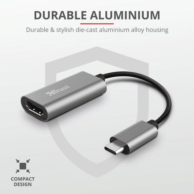 Перехідник Trust Dalyx USB-C to HDMI Adapter (23774_TRUST) - picture 6