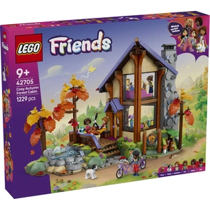 Конструктор LEGO Friends Уютный лесной домик для осеннего отдыха (42705) изображение 1