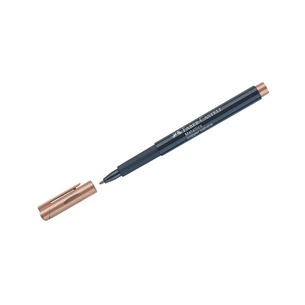 Маркер Faber-Castell металік для декору Metallics Marker Copper cabana, M (1,5 мм), колір мідний (30348) зображення 1
