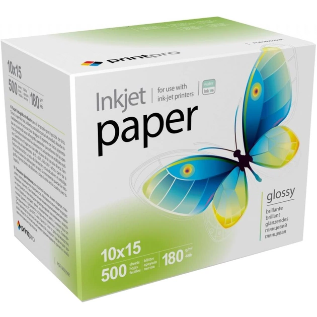 Фотобумага PrintPro 10x15 (PGE1805004R) - изображение 1