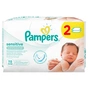 Дитячі вологі серветки Pampers Sensitive, 112 шт (4015400636670) - зменшене зображення 2