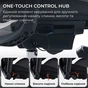 Крісло офісне Sihoo Doro C300 PRO V2 White з підставкою для ніг (C300-PRO-V2-B102-JT) - зменшене зображення 8